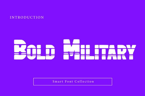 Command Attention: The Unyielding Power of Bold Military Typography