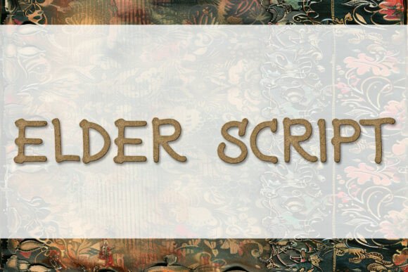 Elder Script: A Typeface Forged in Ancient Lore