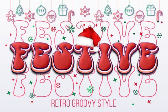 Festive: The Groovy Display Font That Brings Joyful Energy to Every Design