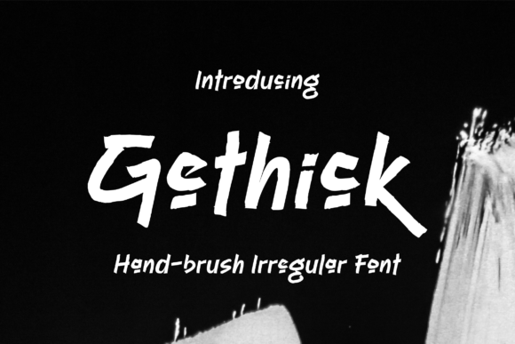 Gethick: A Sweet and Bold Handwritten Font with Endless Possibilities