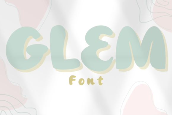 Glem: Unleashing Creative Typography with Hand-Drawn Charm