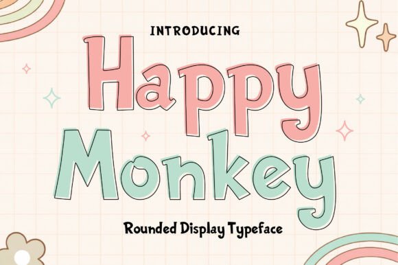 Happy Monkey: The Playful Font That Brings Designs to Life