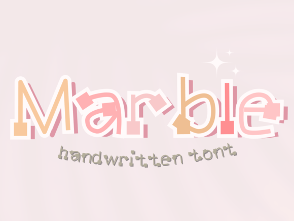 Marble Font: The Whimsical Typeface for Charming Designs