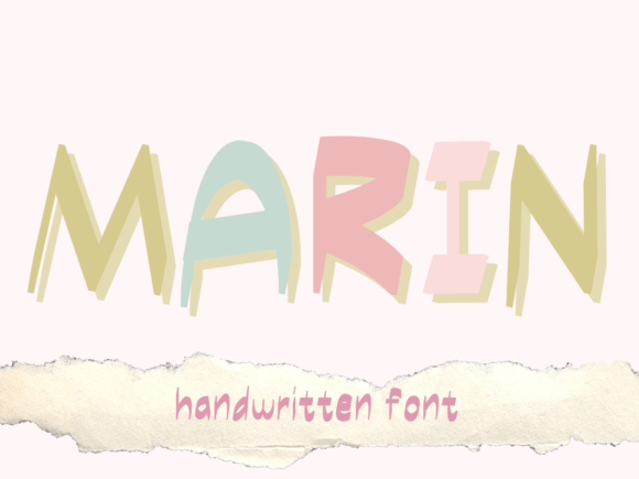 Marin: The Handwritten Font That Feels Like a Conversation