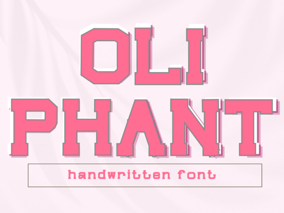 Oliphant: A Handwritten Font with Timeless Appeal