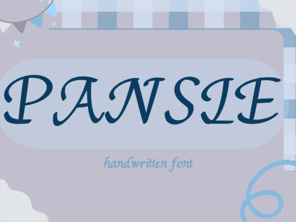Pansie: The Handwritten Font That Feels Like a Friendly Note