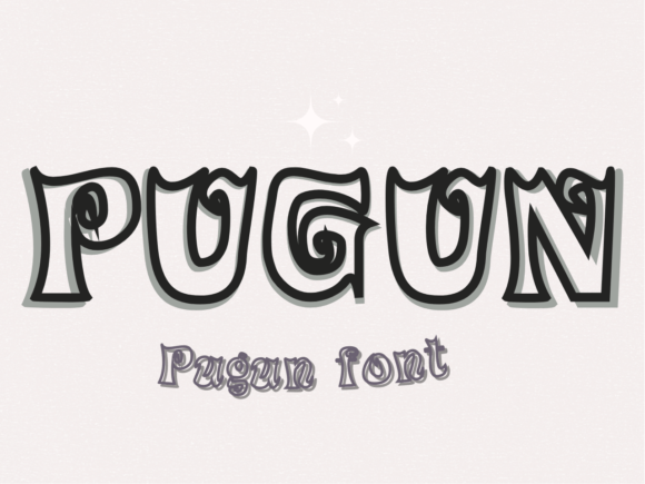Pugun: The Quirky Display Font for Standout Branding