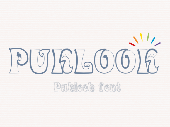 Puklook: A Font That Brings Whimsy and Charm to Your Creative Projects