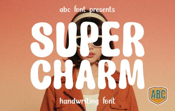 Super Charm: A Typeface with a Bold Retro Heart