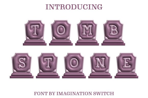 Tombstone Inflated: A Bold Typeface with Real Dimension