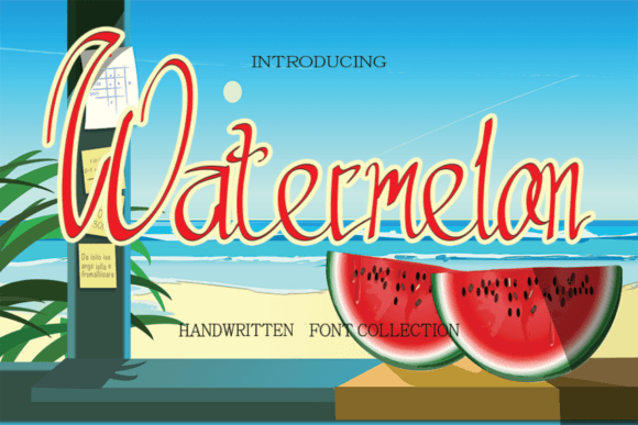 Watermeon: A Typeface That Captures the Essence of Summer